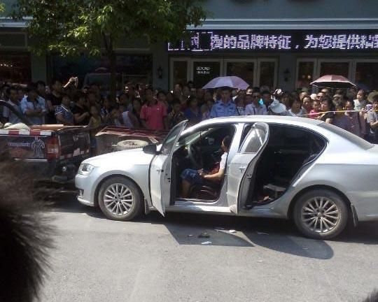 7月27日，湖北来凤县，事发现场。 图片来自来凤百姓网
